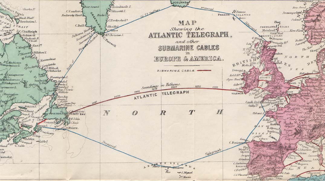 North Atlantic Route Chart
