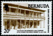 Bermuda 20c HALIFAX BERMUDA TELEGRAPH Co 1990.JPG (36110 bytes)