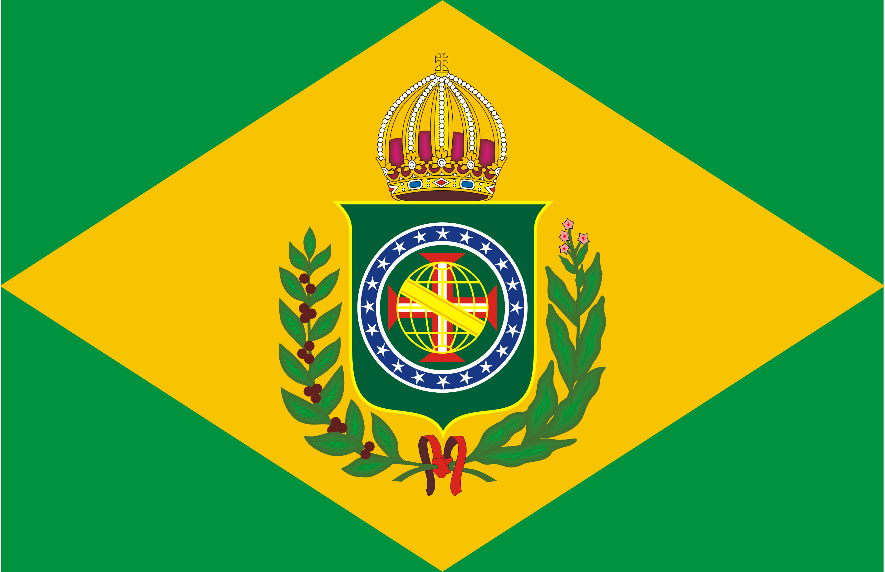 Second Empire Flag of Brazil