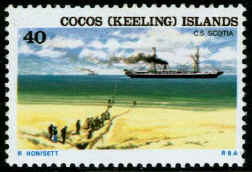 Scotia Cocos Keeling 40c 1976.JPG (21995 bytes)