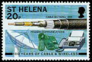 St Helena 20p Cable.JPG (35781 bytes)